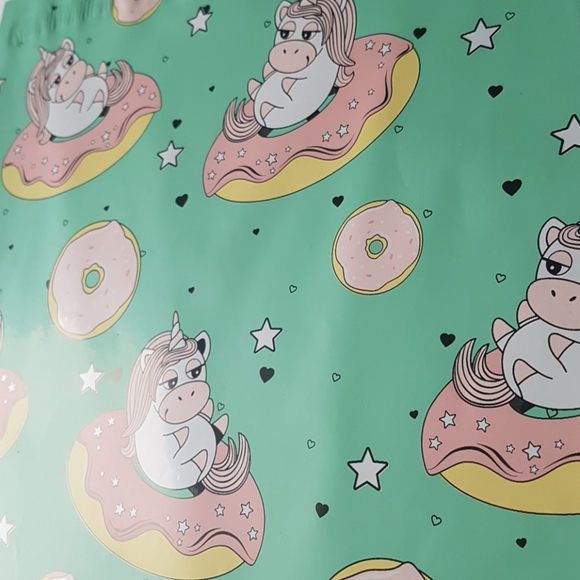 CLEARANCE 25 pcs Unicorns Poly Mailers 10"x13" inches - Picture 3 of 4